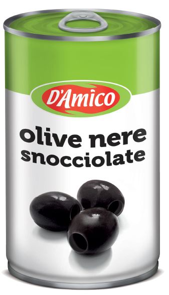 D'AMICO OLIVE NERE SNOCCIOLATE 4.1 KG