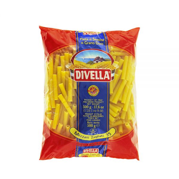 DIVELLA PASTA DI SEMOLA MEZZANI TAGLIATI N.35 500 GR