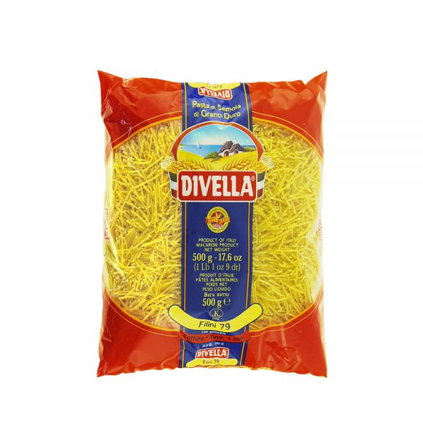 DIVELLA PASTA DI SEMOLA FILINI N.79 500 GR