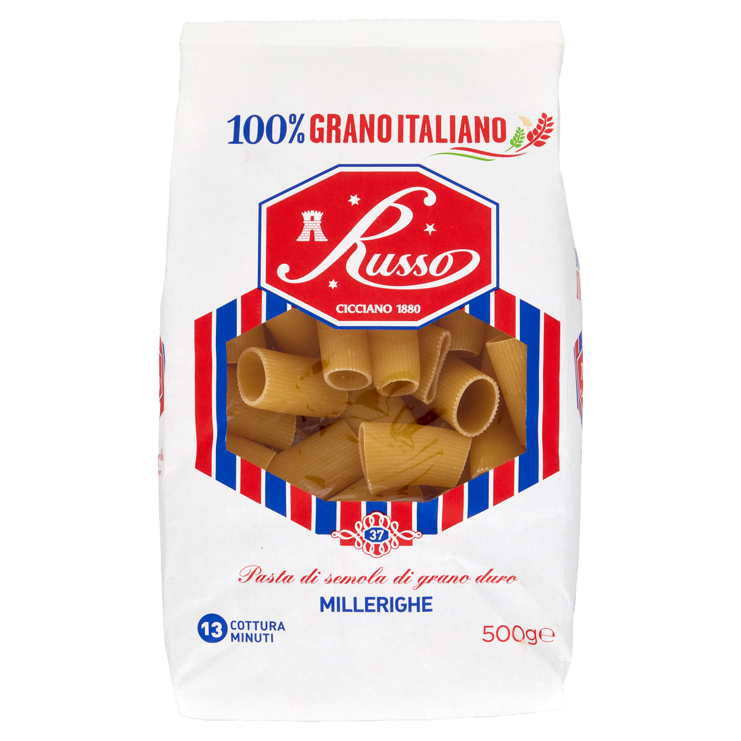 RUSSO PASTA DI SEMOLA MILLERIGHE 500 GR
