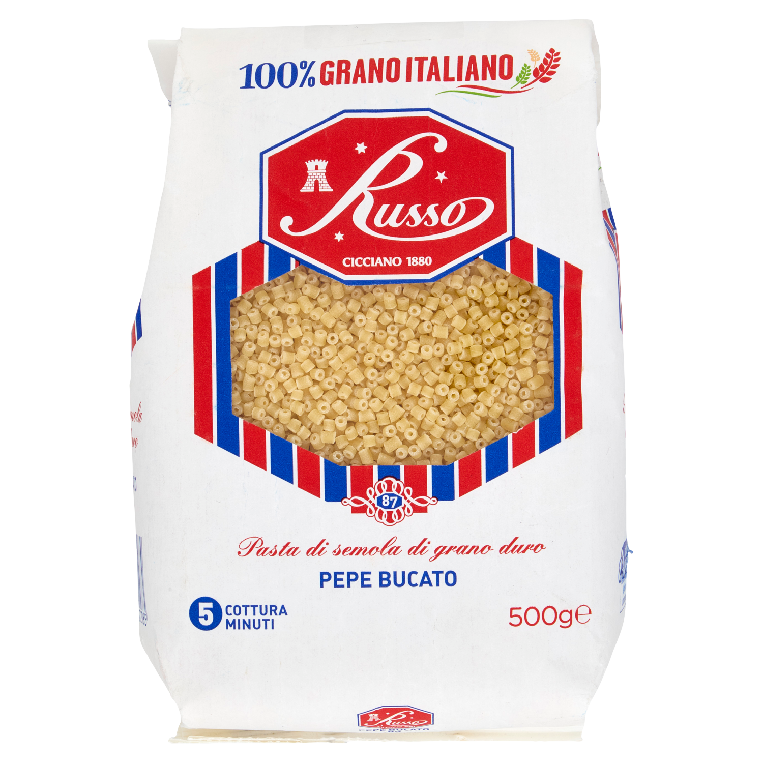 RUSSO PASTINA PEPE BUCATO 500 GR