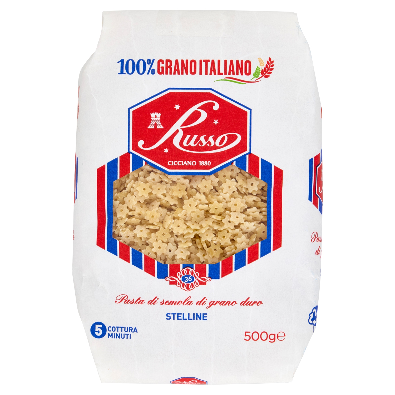 RUSSO PASTINA STELLINE 500 GR