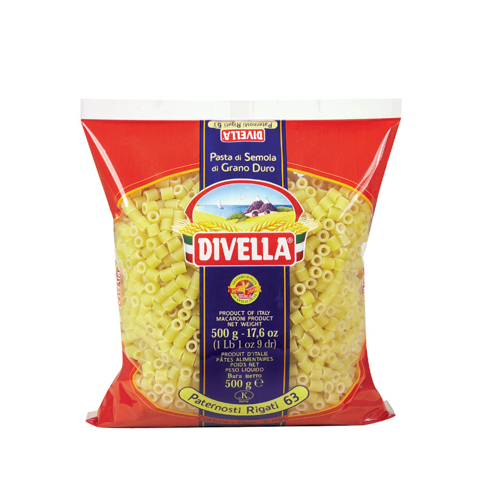 DIVELLA PATERNOSTI RIGATI 500 GR