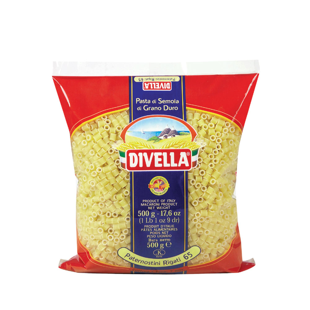 DIVELLA PATERNOSTINI RIGATI 500 GR