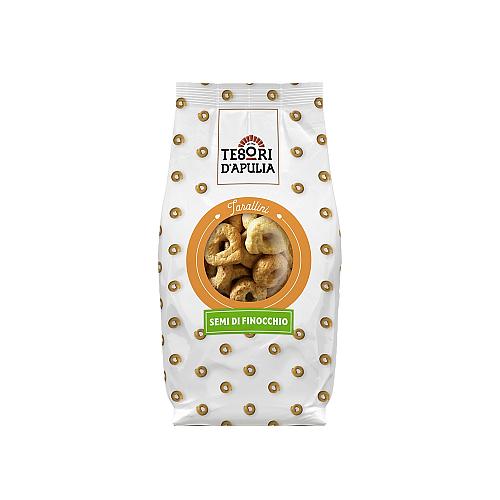 TESORI D'APULIA TARALLINI FINOCCHIETTO 200 GR
