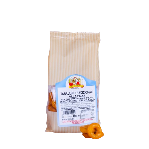 IL VOSTRO FORNAIO TARALLINI ALLA PIZZAIOLA 250 GR