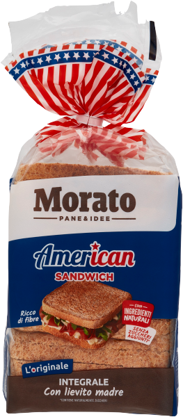 MORATO American Sandwich Pane Integrale 600 GR - Basko