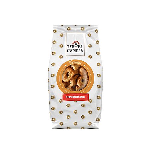TESORI D'APULIA TARALLINI AL PEPERONCINO 200 GR