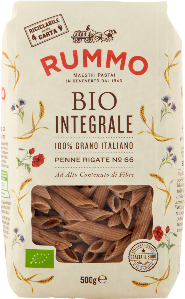 Penne Rigate N.66 Pasta Di Semola Di Grano Duro Rummo