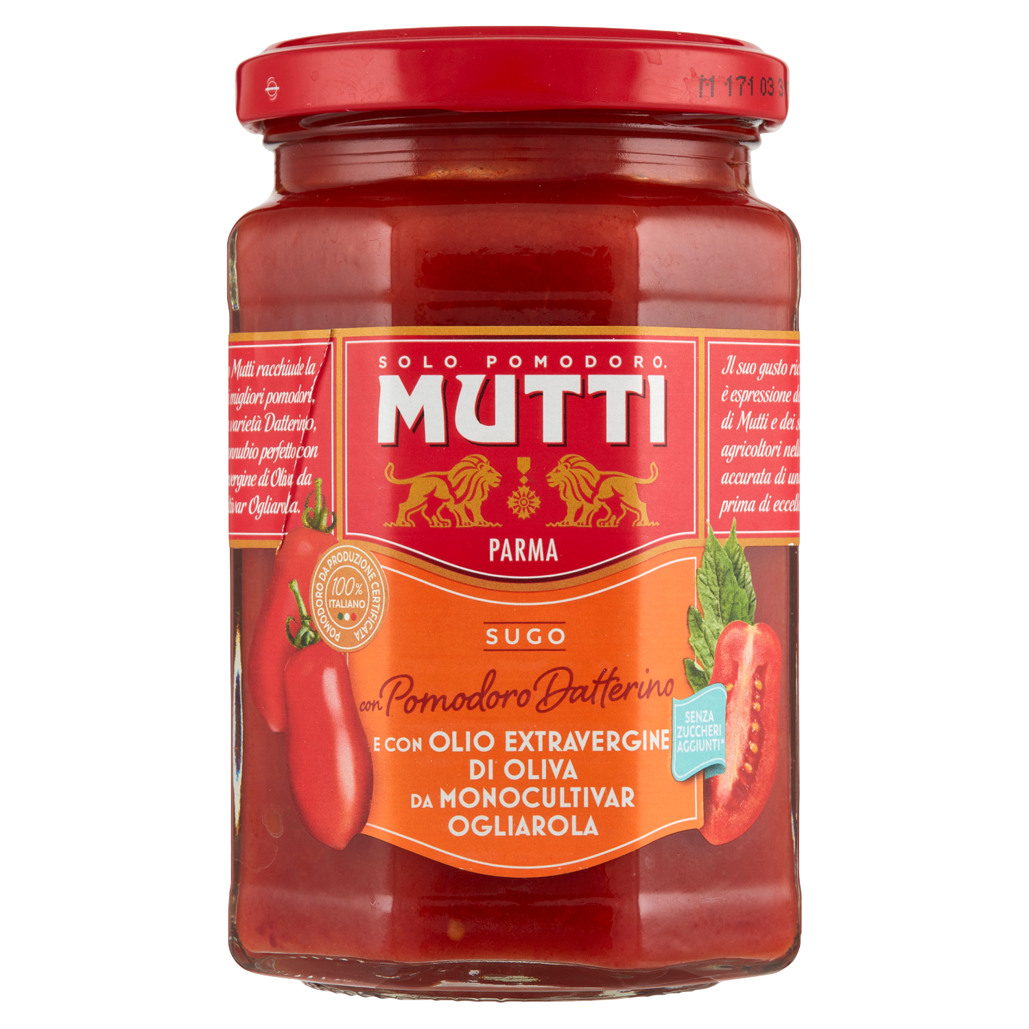 MUTTI SUGO CON DATTERINO 280 GR