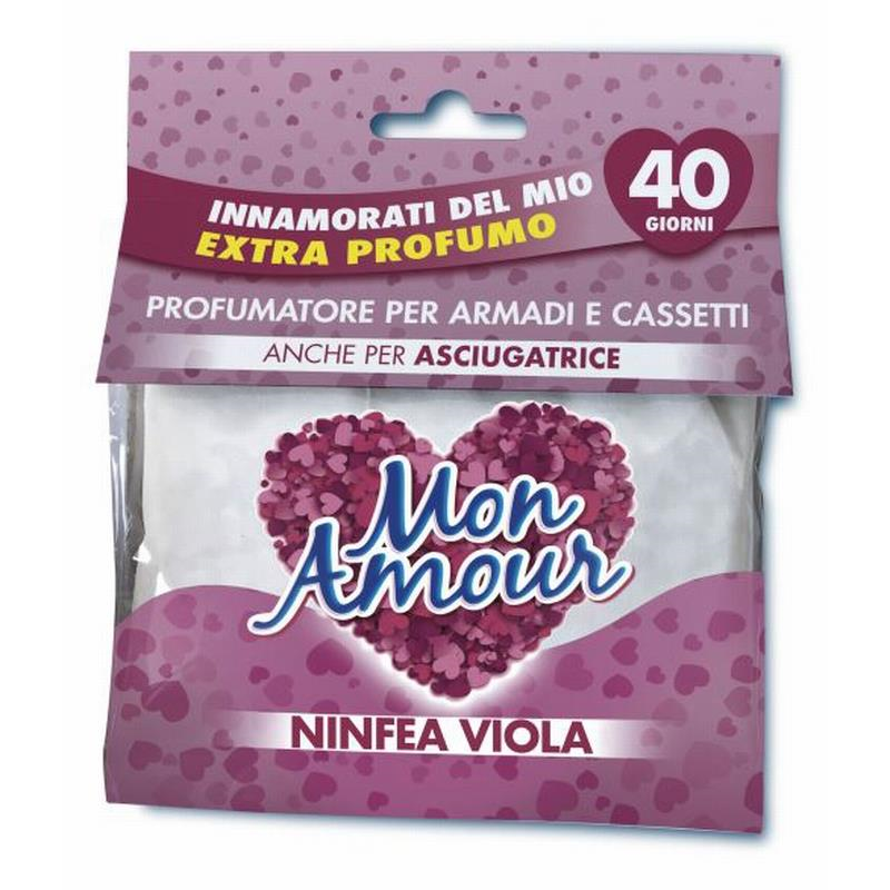 Profumatore Armadi E Cassetti Ninfea Viola Mon Amour