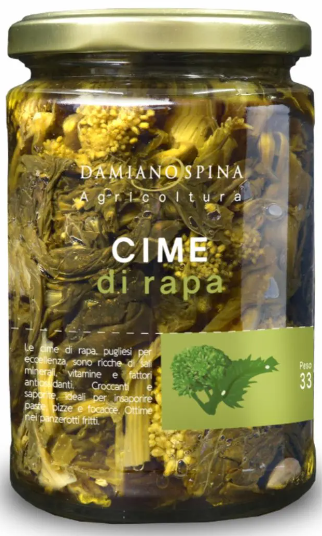 DAMIANO SPINA CIME DI RAPA 330 GR