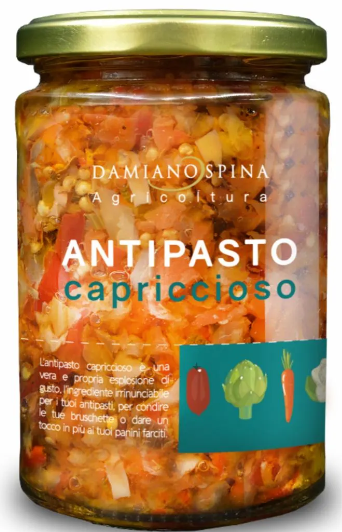 DAMIANO SPINA ANTIPASTO CAPRICCIOSO 330 GR