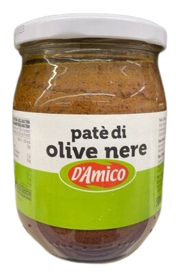 D'AMICO PATÈ OLIVE NERE 500 GR