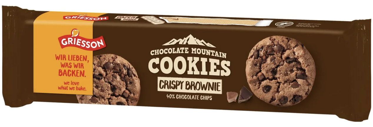 GRIESSON COOCKIES CRISPY BROWNIE 150 GR