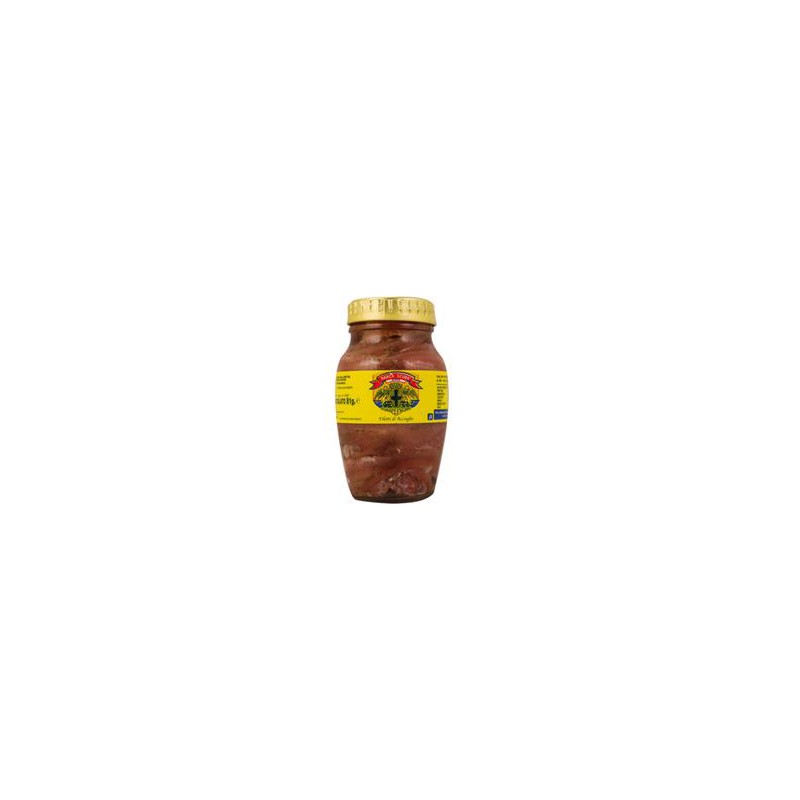 SCUDO FILETTI ACCIUGHE IN OLIO DI SEMI 80 GR