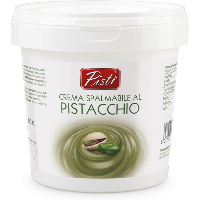 PISTI' CREMA SPALMABILE AL PISTACCHIO 1.000 GR
