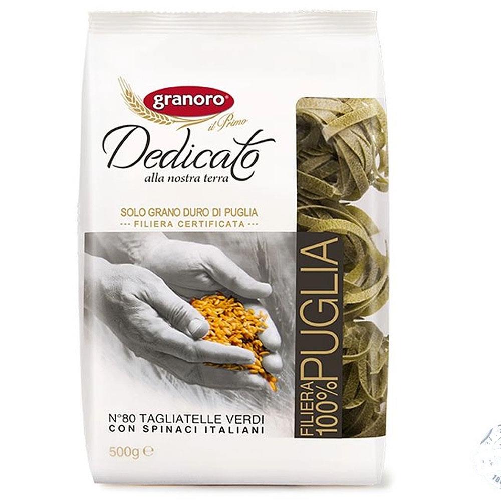 GRANORO DEDICATO TAGLIATELLE VERDI N.80 500 GR