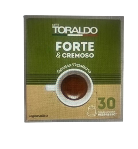 TORALDO FORTE CREMOSO CAPUSLE A MODO MIO 30 PZ