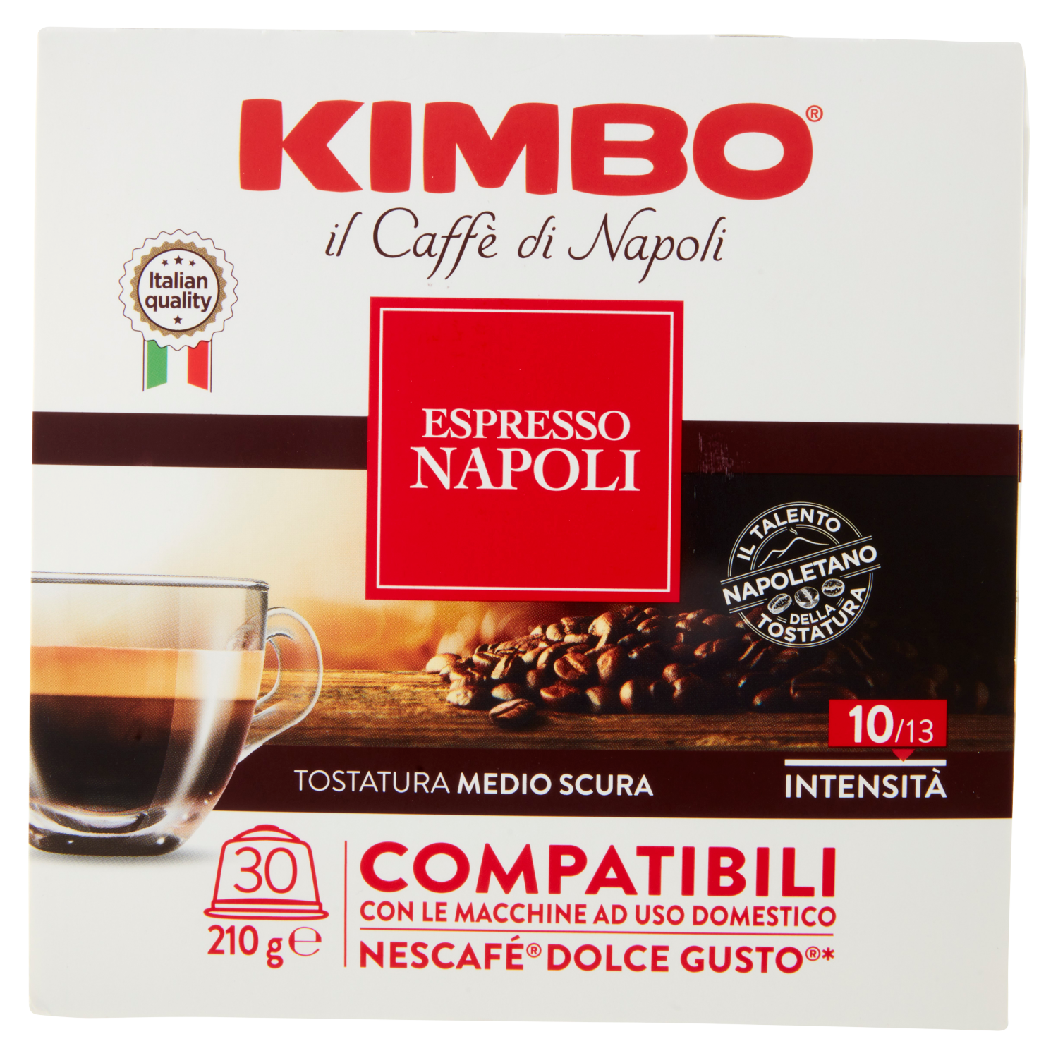 KIMBO NAPOLI CAPSULE DOLCE GUSTO 210 GR