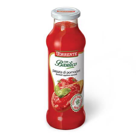 TORRENTE PASSATA BASILICO 800 ML
