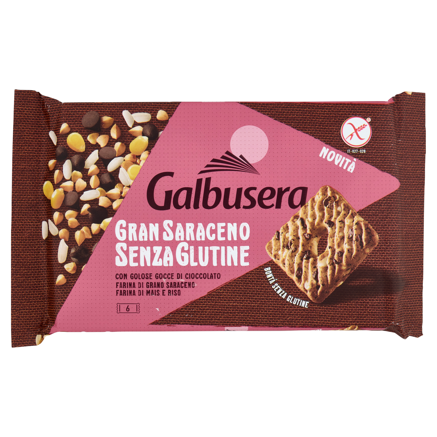 GALBUSERA GRANO SARACENO S/G 260 GR