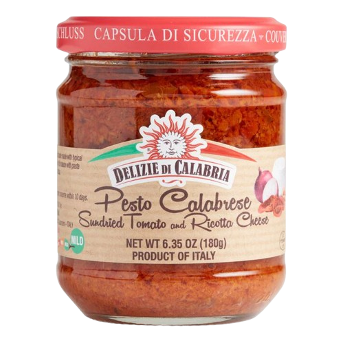 DELIZIE DI CALABRIA PESTO CLABRESE CON RICOTTA 190 GR