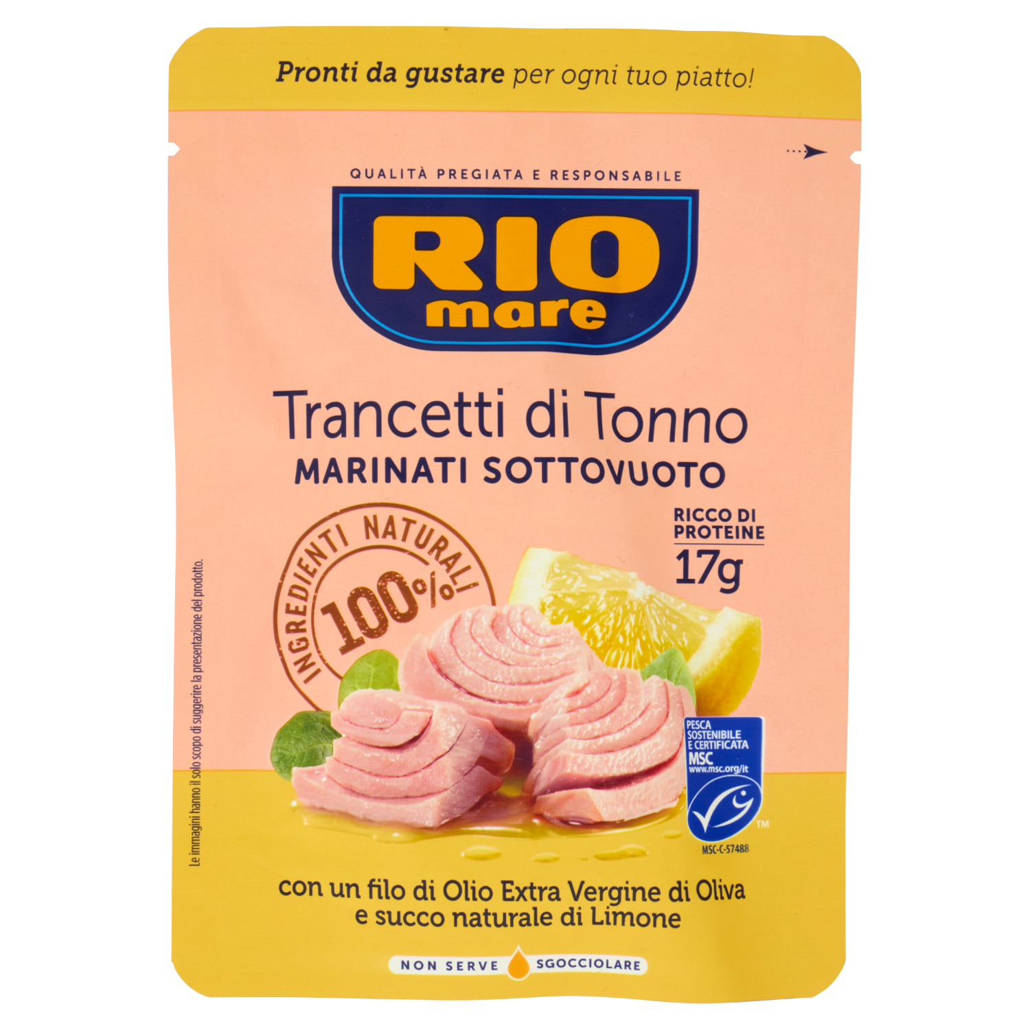 RIOMARE TRANCETTI TONNO/LIM BUSTA 70 GR