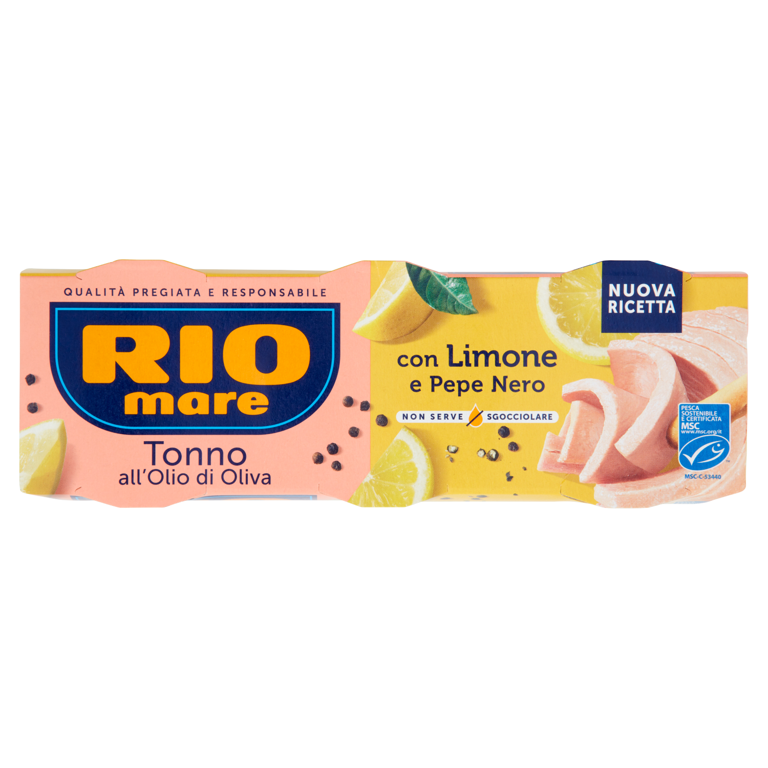 RIOMARE TONNO LIMO/PEPE 65X3 195 GR