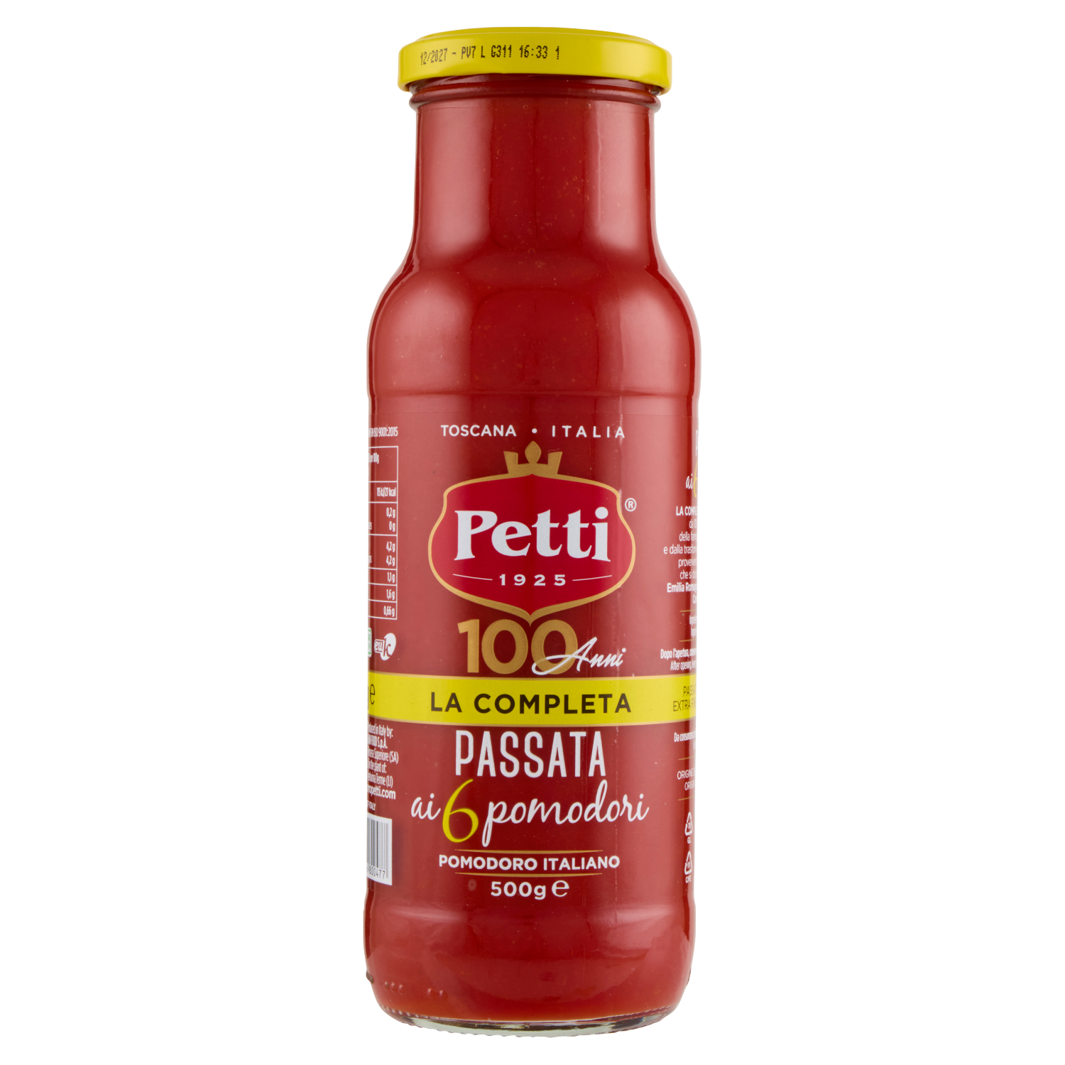 PETTI PASSATA 6 POMODORI 500 GR