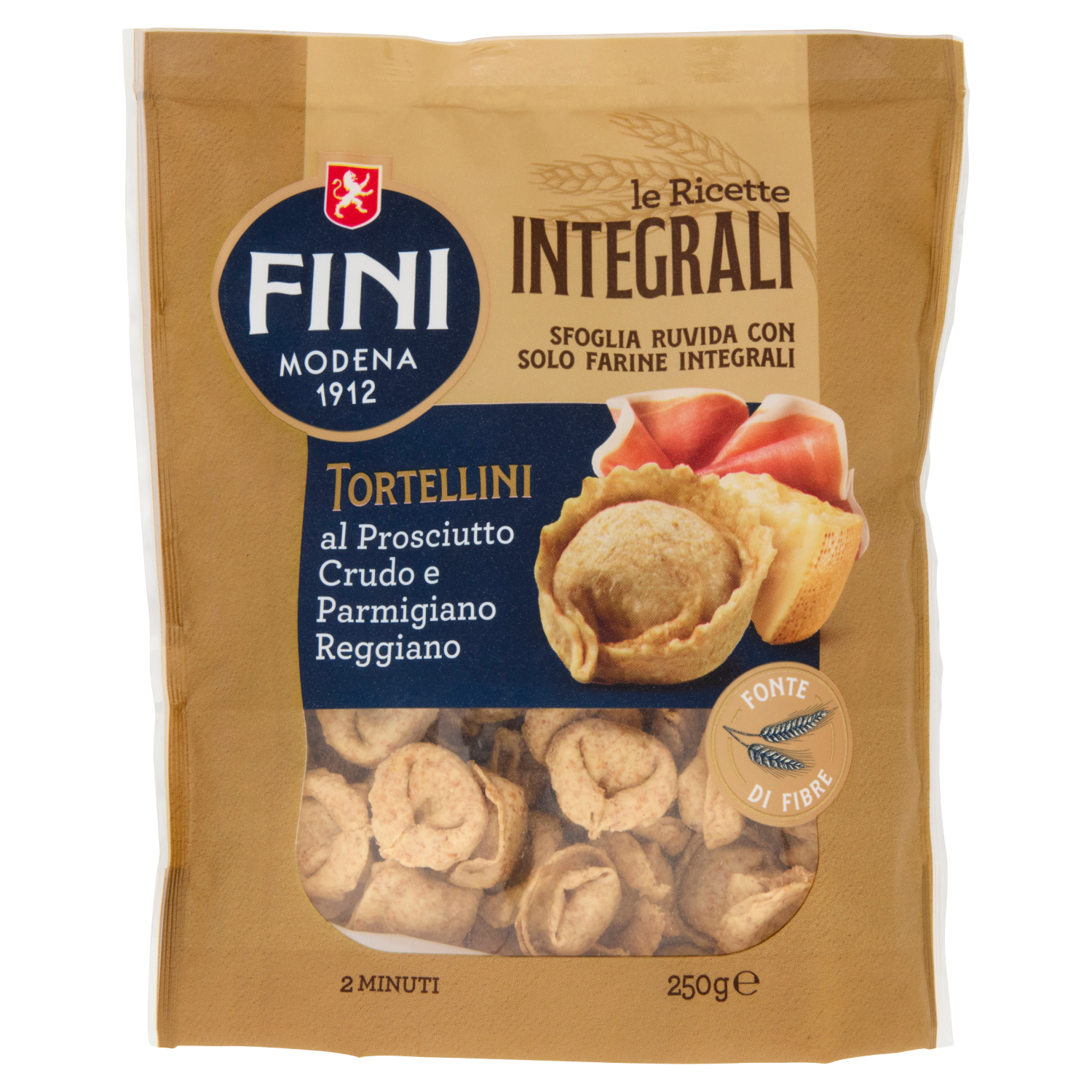 FINI INTEGRALI TORTELLINI CRUDO & PAMIGIANO REGGIANO 250 GR