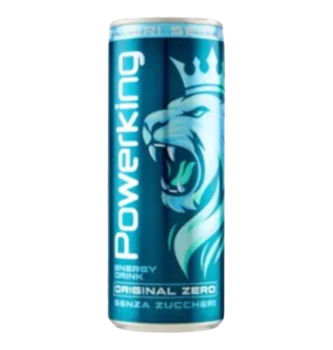 POWERKING ENERGY ZERO LATTINA 250 ML