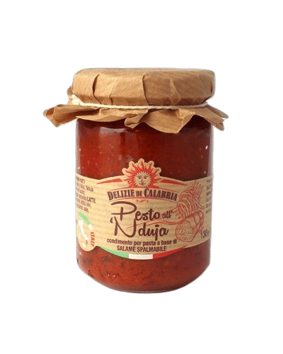 DELIZIE DI CALABRIA PESTO ALLA NDUJA 130 GR