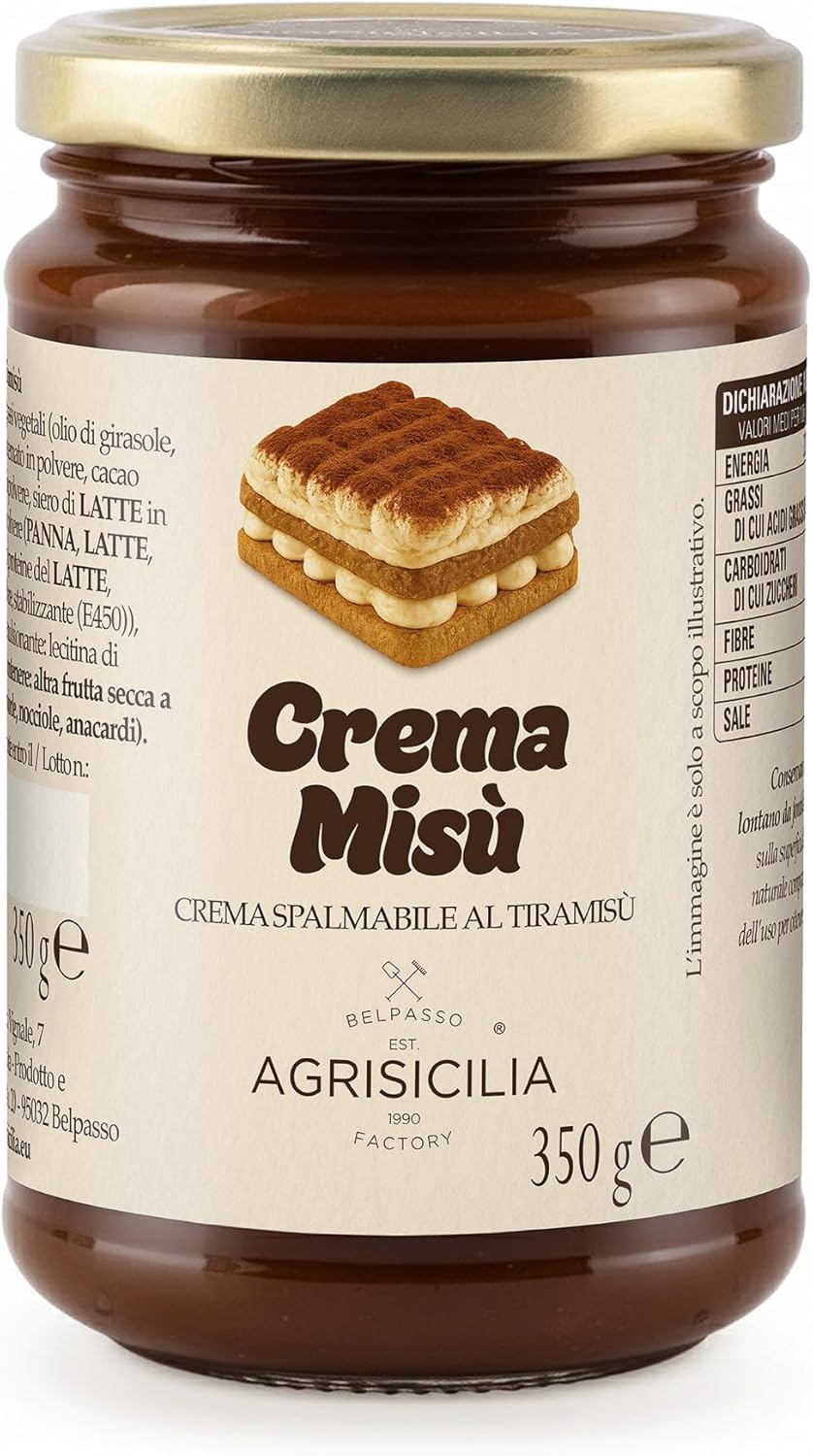 AGRISICILIA CREMA TIRAMISU' 350 GR