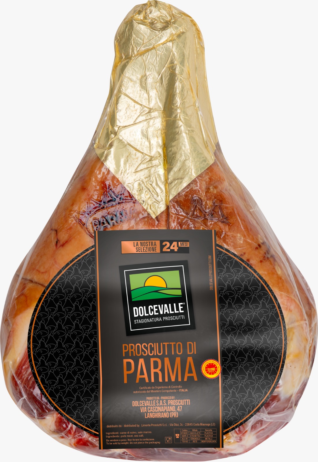 DOLCEVALLE PARMA 24MESI AL KG