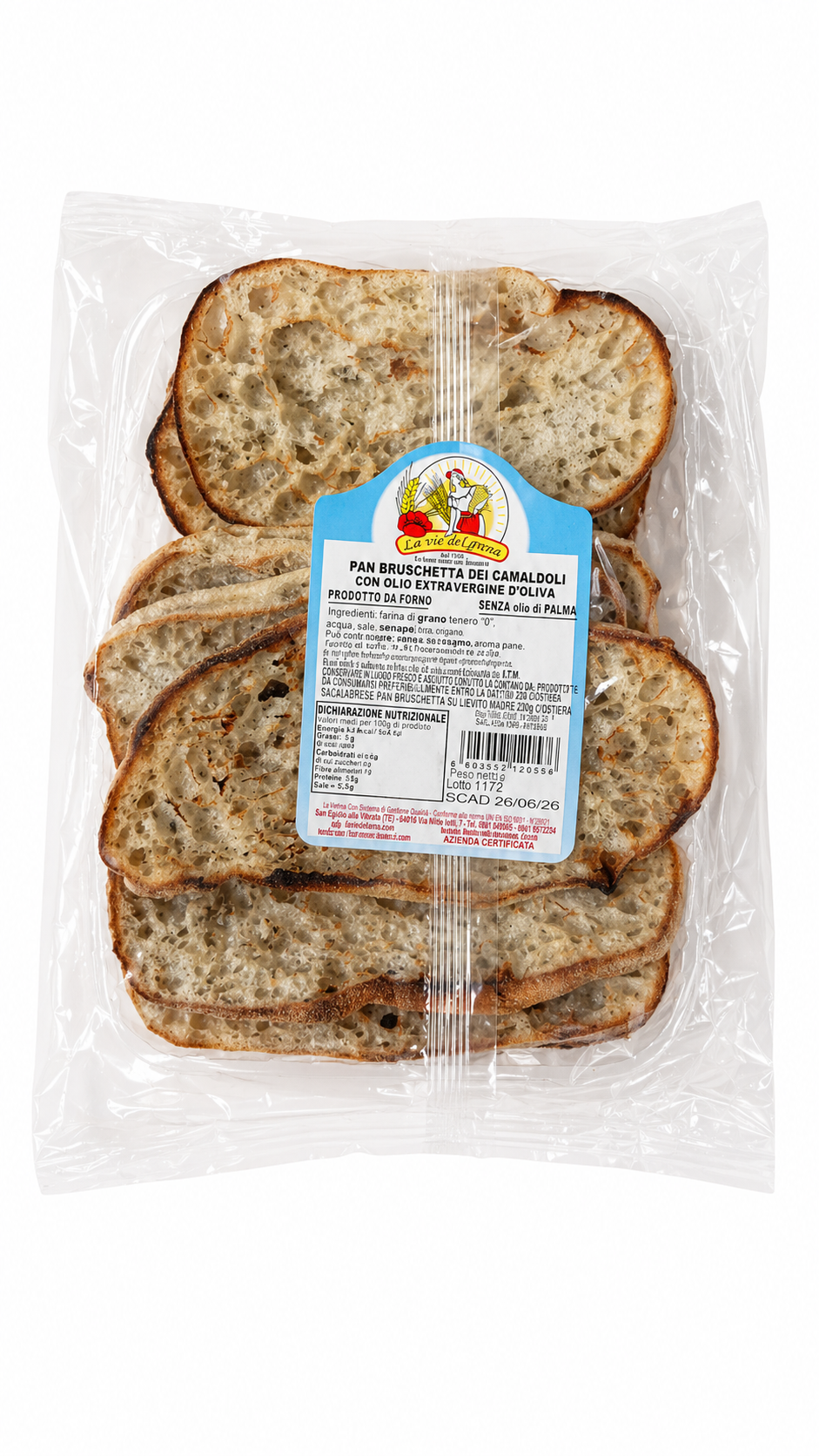 IL VOSTRO FORNAIO PAN BRUSCHETTA 350 GR