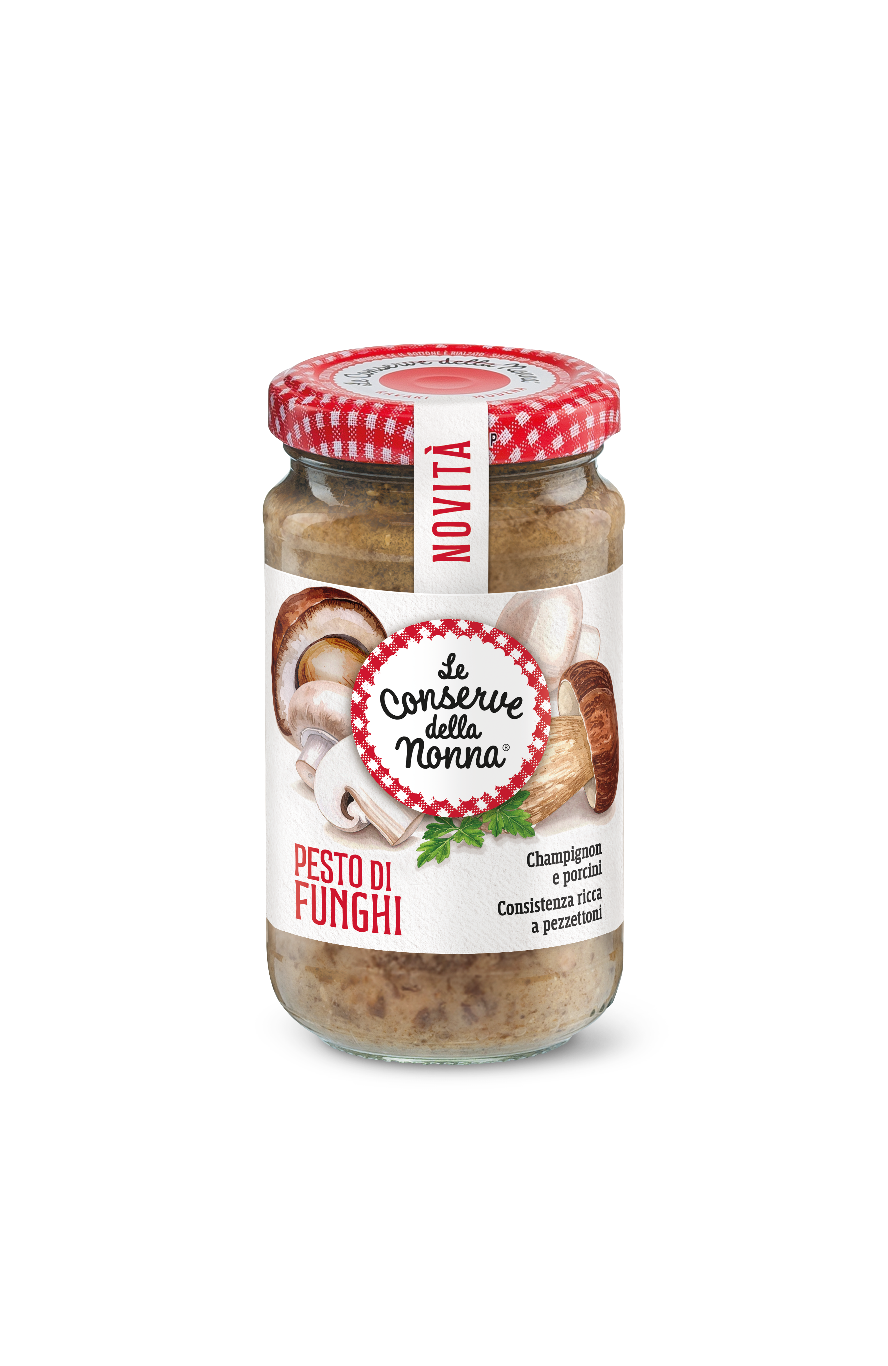 CONSERVE DELLA NONNA PESTO FUNGHI 190 GR