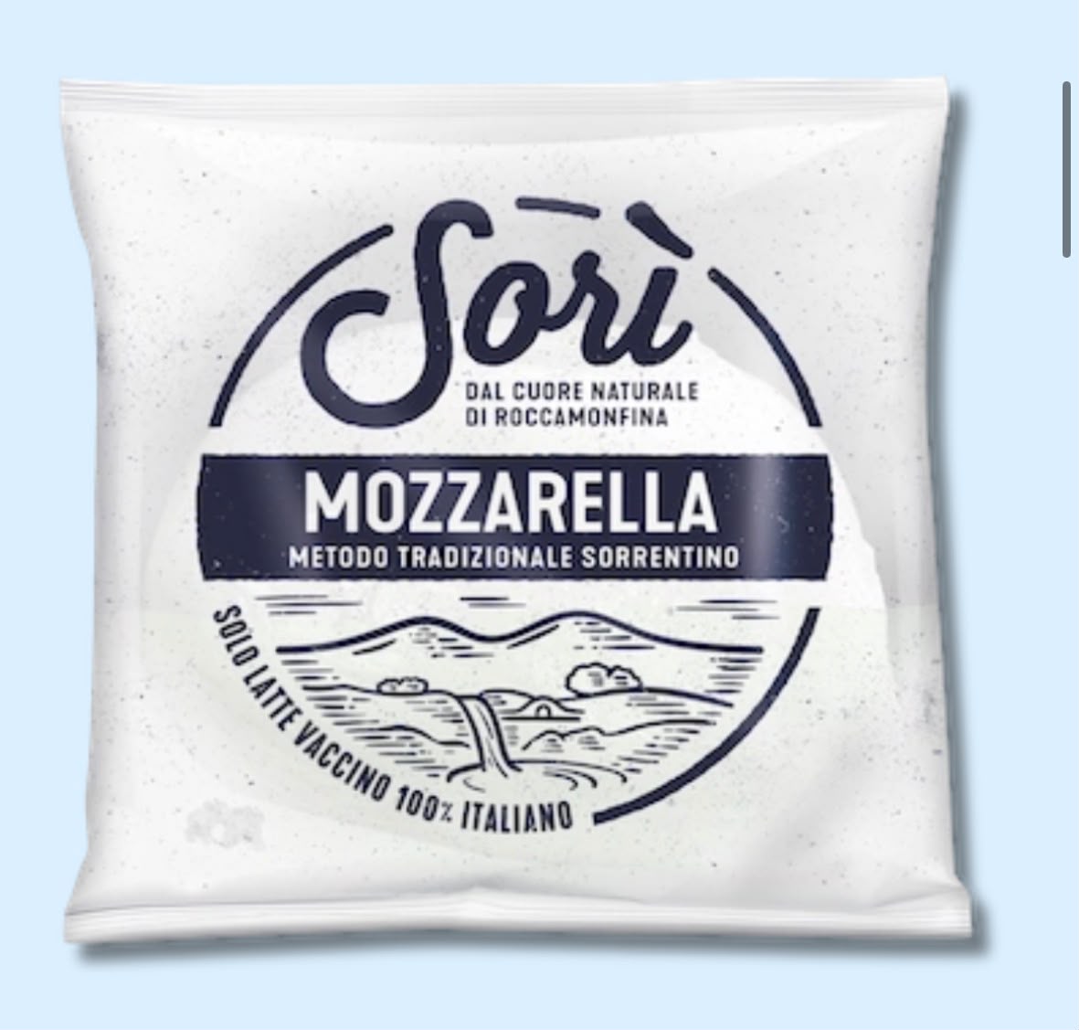 SORI' MOZZARELLA VACCINA 125 GR