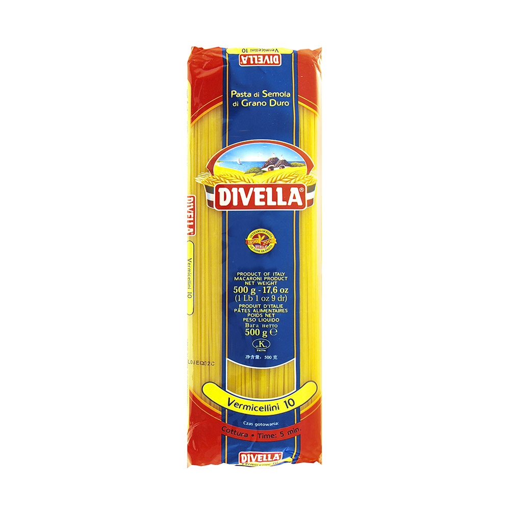 DIVELLA VERMICELLINI N 10 500 GR